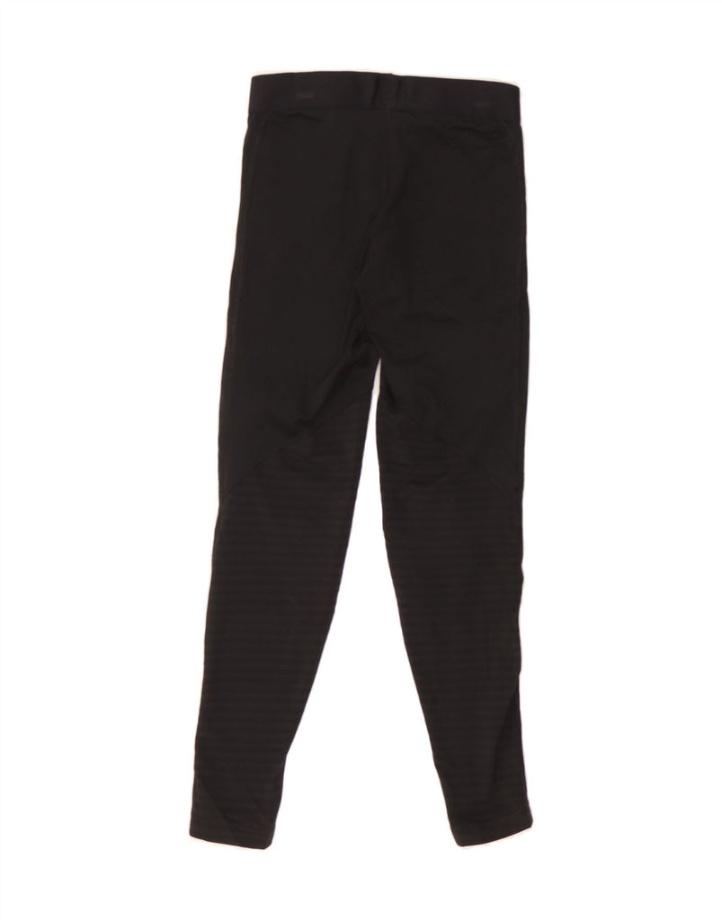 NIKE Womens Dri Fit Leggings UK 12 Medium  Black Polyester Vintage Nike and Second-Hand Nike from Messina Hembry 