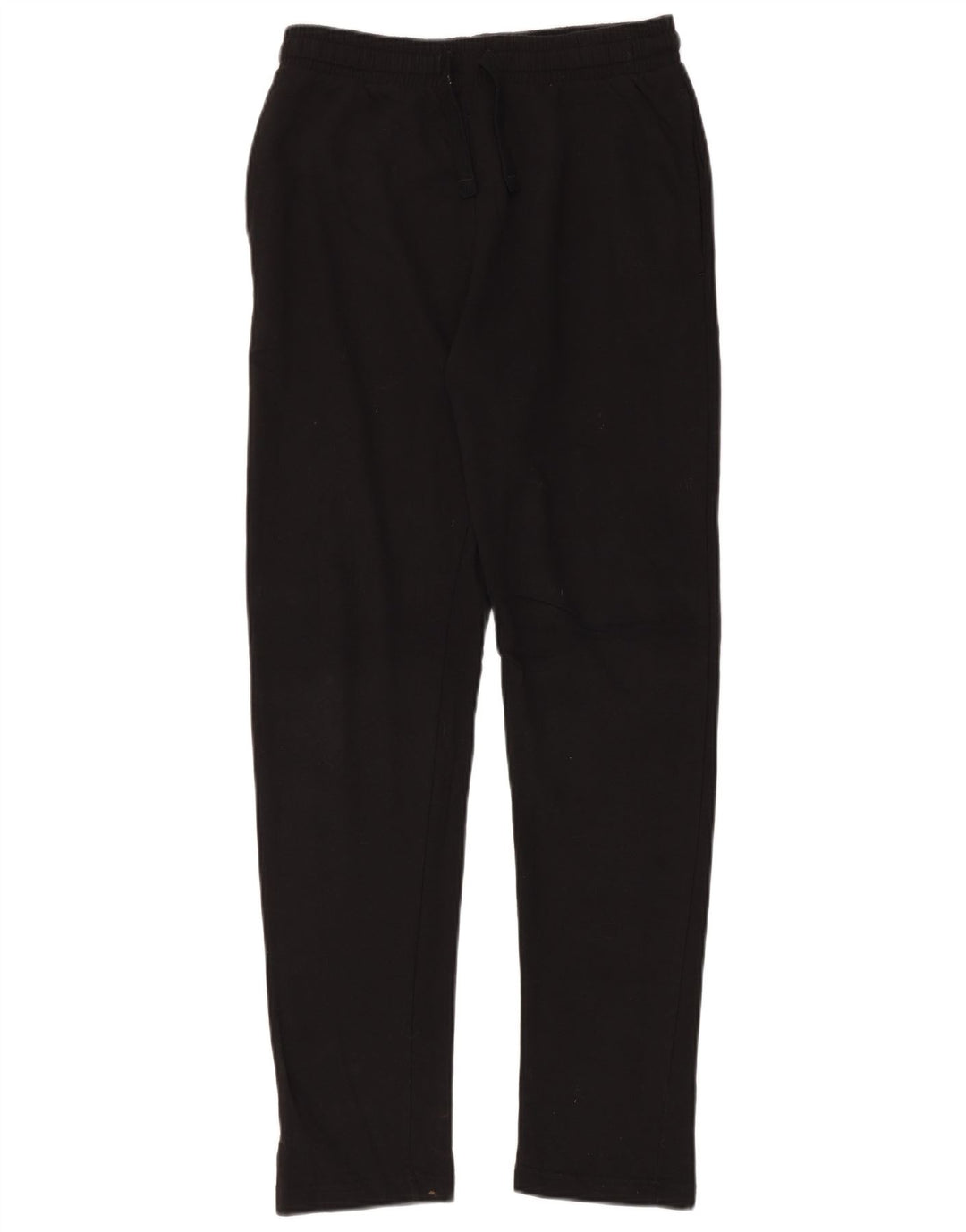 Marks & Spencer Womens Regular Fit Tracksuit Trousers UK 10 Small Black