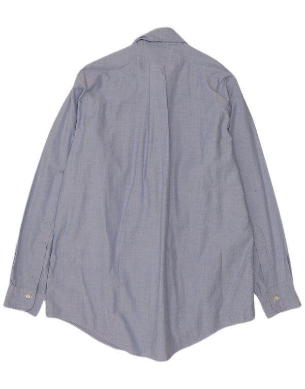 Brooks Brothers Mens Shirt Size 15 Medium Blue Cotton