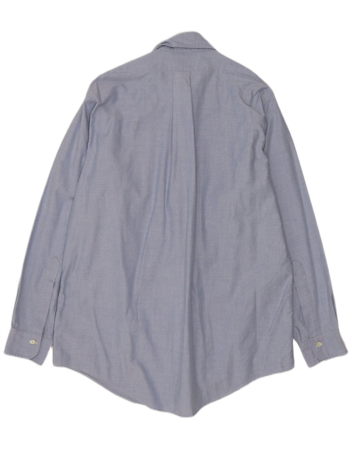 Brooks Brothers Mens Shirt Size 15 Medium Blue Cotton