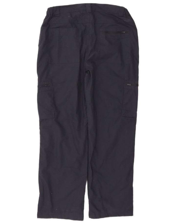Mountain Warehouse Mens Cargo Windbreaker Trousers W34 L30 Navy Blue