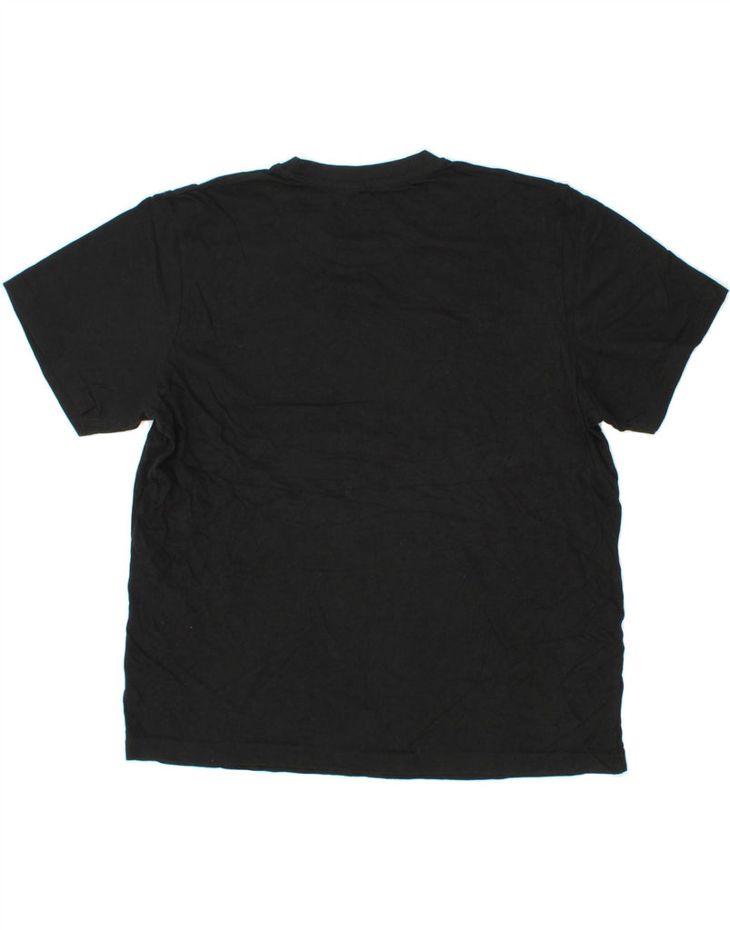 MOUNTAIN RIDGE Mens T-Shirt Top Large Black Cotton Vintage Mountain Ridge and Second-Hand Mountain Ridge from Messina Hembry 