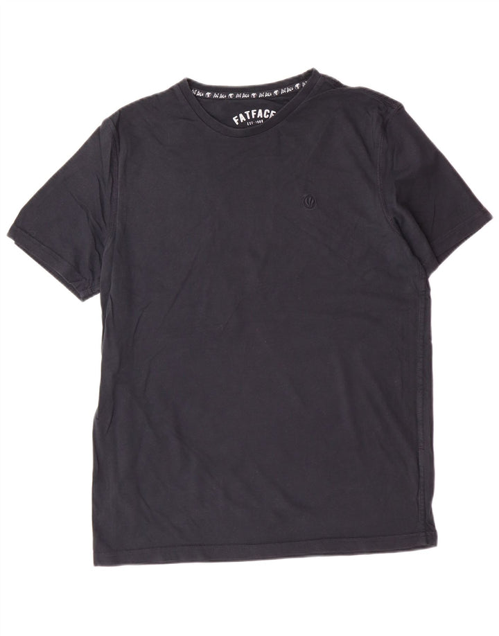 FAT FACE Mens T-Shirt Top Medium Navy Blue Cotton
