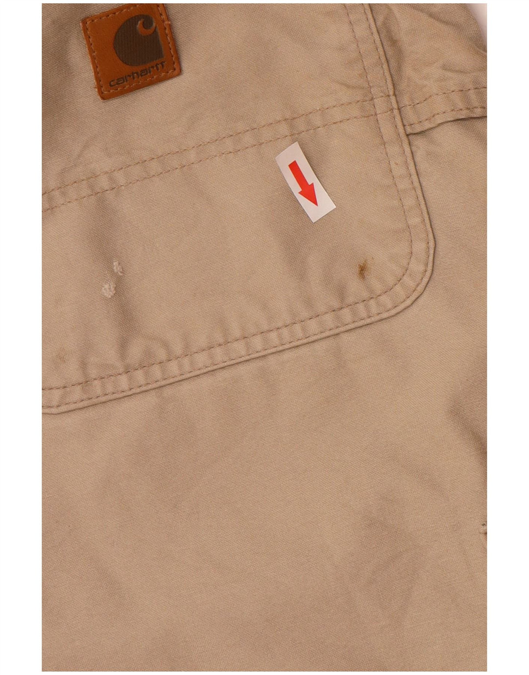Carhartt Mens Cargo Shorts W40 XL Beige