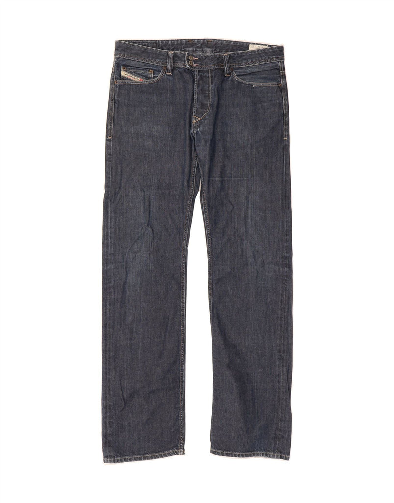 DIESEL Mens Straight Jeans W34 L34 Navy Blue Cotton Vintage Diesel and Second-Hand Diesel from Messina Hembry 
