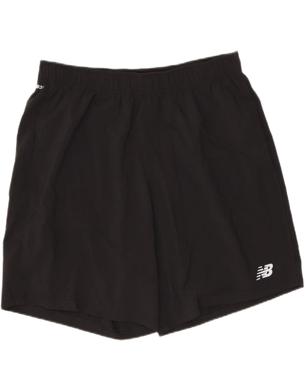 New Balance Mens Sport Shorts Medium Black Polyester