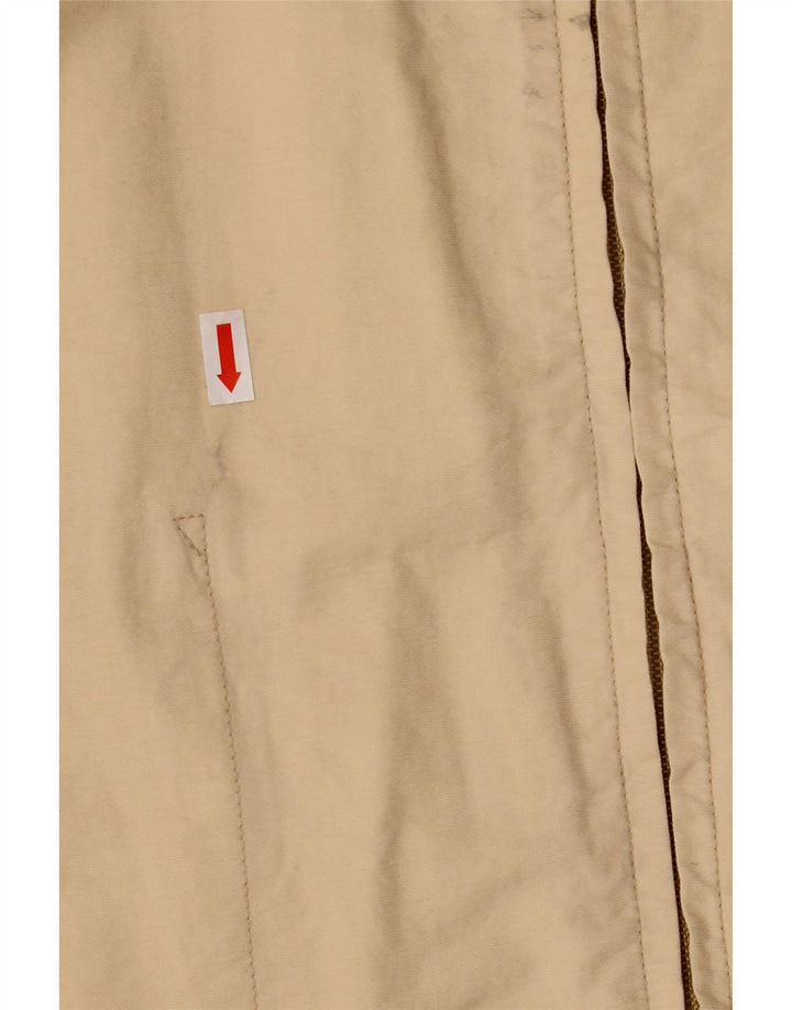 Ellesse Mens Utility Jacket UK 42 XL Beige Cotton