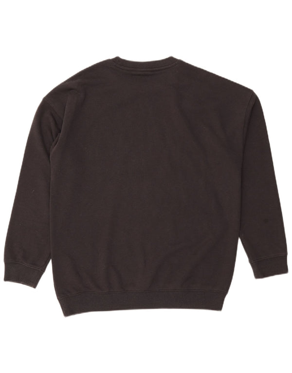 Champion Boys Graphic Sweatshirt Jumper 13-14 Years XL Black Cotton