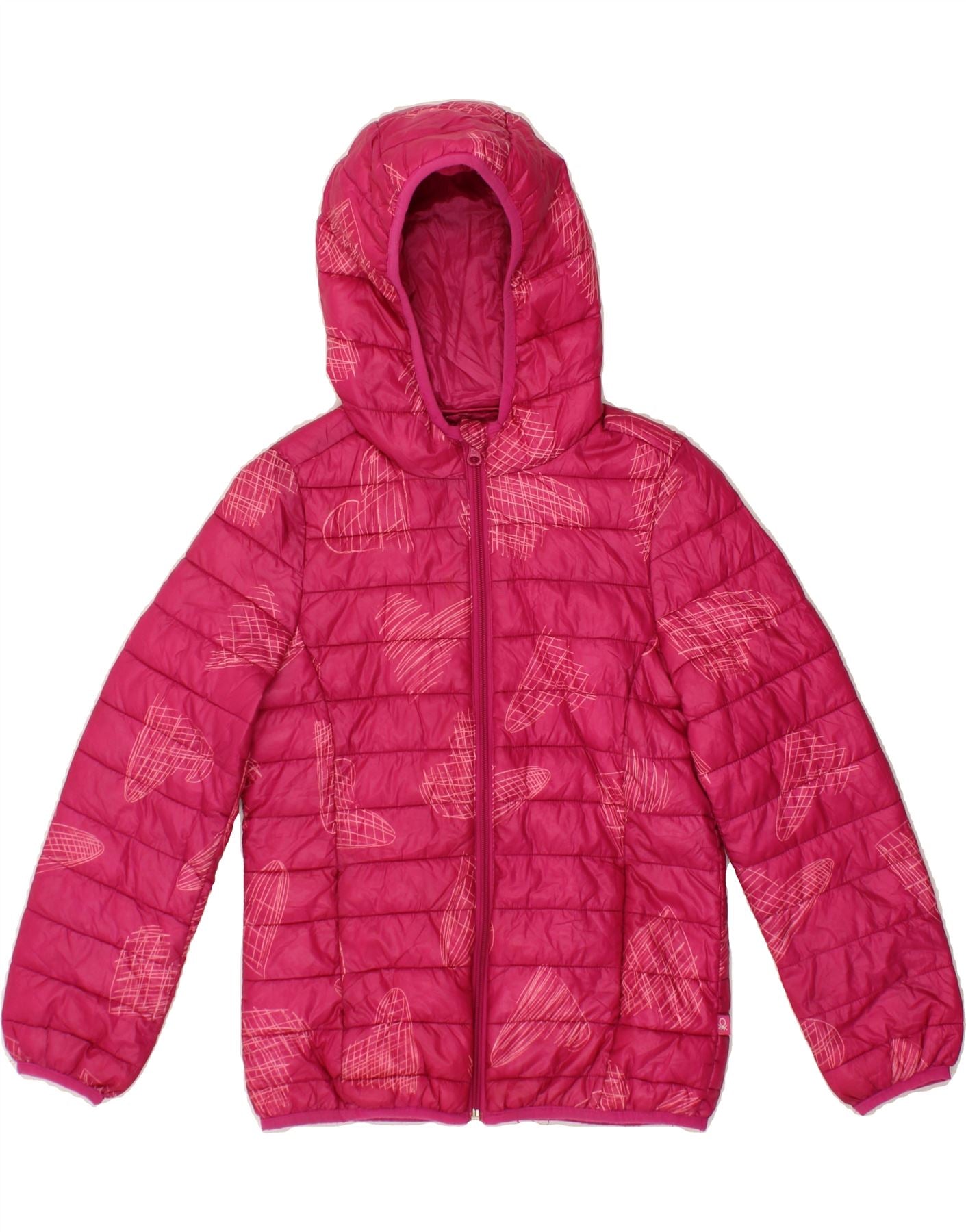 Benetton Clothes Benetton Jacke Pink BENETTON Girls Abstract