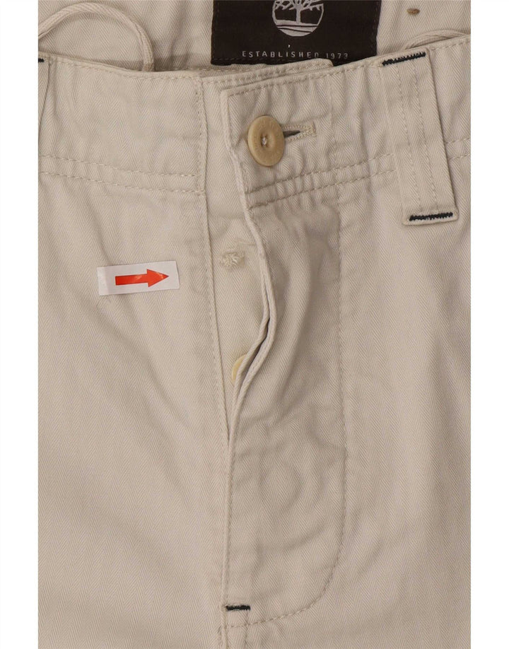 Timberland Mens Regular Fit Chino Shorts Medium W30 Beige