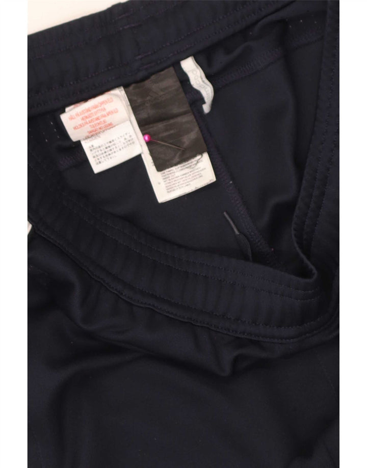 Adidas Boys Tracksuit Trousers 15-16 Years Navy Blue Polyester