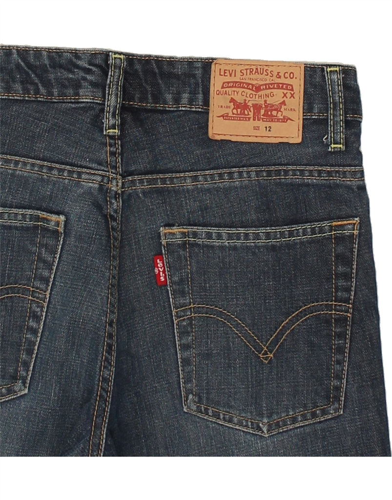 LEVI'S Boys Straight Jeans 11-12 Years W28 L21  Blue Cotton | Vintage Levi's | Thrift | Second-Hand Levi's | Used Clothing | Messina Hembry 