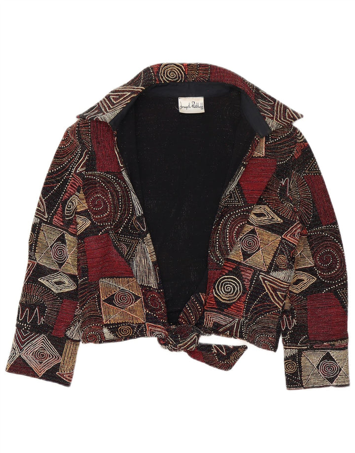 Joseph Ribkoff Womens Blazer Jacket UK 14 Large Multicoloured Geometric