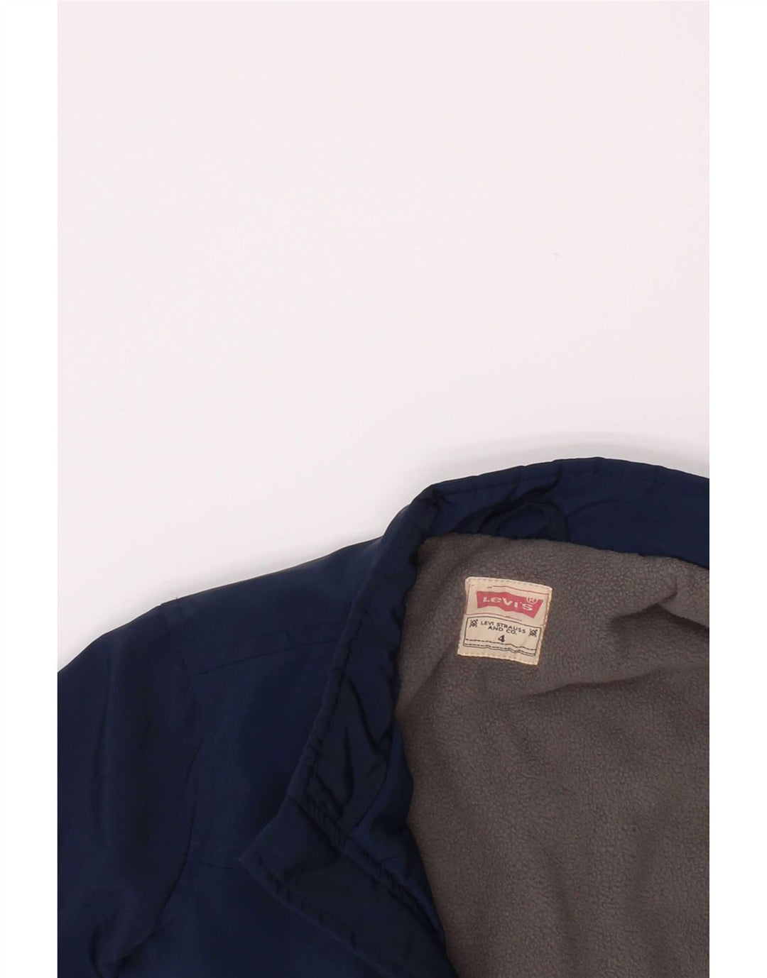 Levi's Boys Bomber Jacket 3-4 Years Navy Blue Polyester