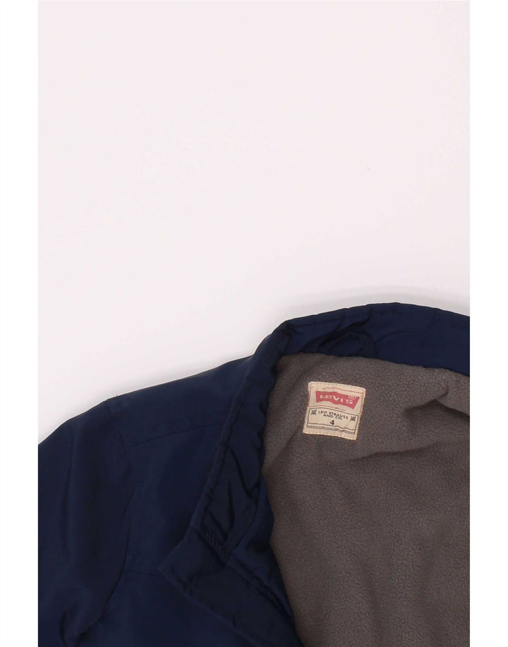 Levi's Boys Bomber Jacket 3-4 Years Navy Blue Polyester