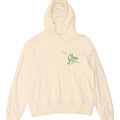GAS Mens Graphic Hoodie Jumper Large White Cotton Vintage Gas and Second-Hand Gas from Messina Hembry 