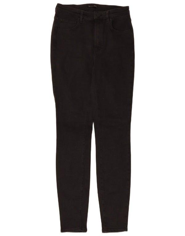 Massimo Dutti Womens Skinny Jeans EU 38 Small W28 L30 Black Polyester
