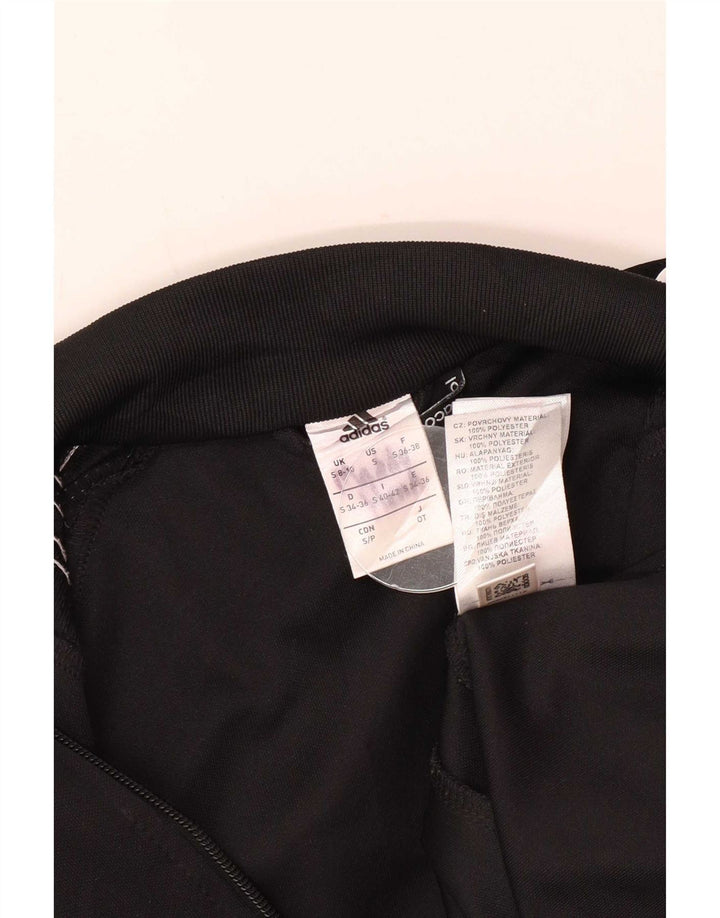 Adidas Womens Climacool Tracksuit Top Jacket UK 8/10 Small Black