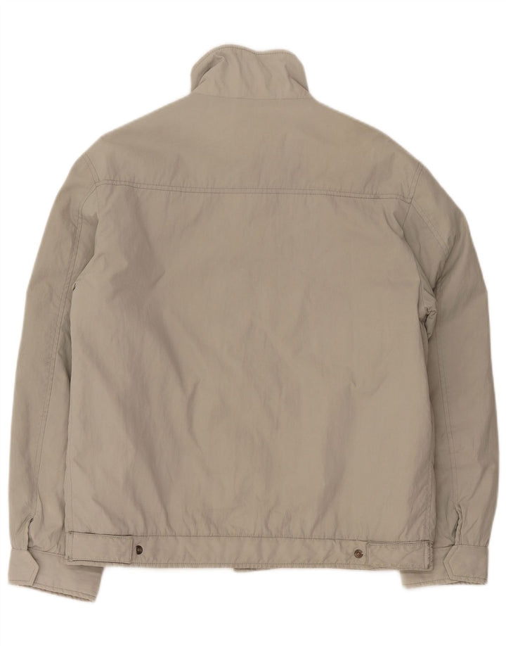 Gas Womens Bomber Jacket UK 14 Medium Grey