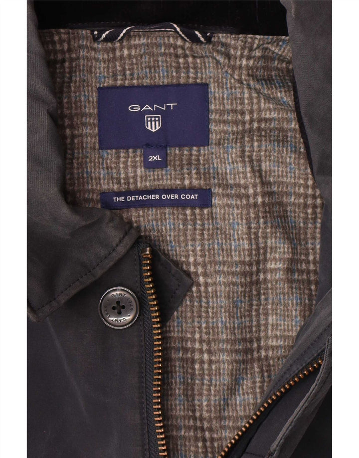 Gant Mens Overcoat UK  44 2XL Navy Blue
