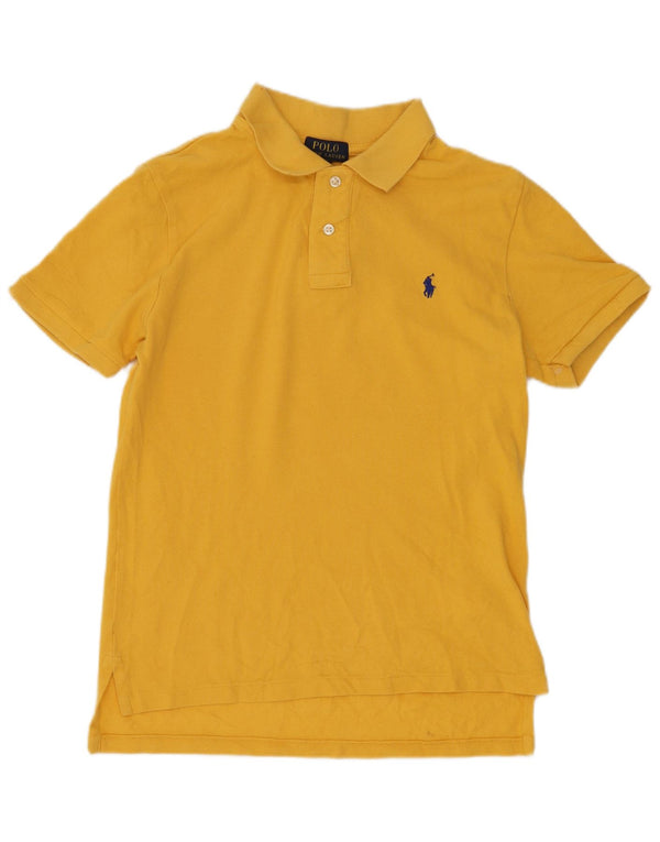 Polo Ralph Lauren Boys Shirt 14-15 Years Large Yellow Cotton