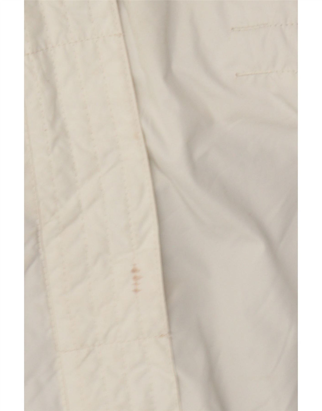 Nike Womens Hooded Windbreaker Jacket UK 14/16 Large White Polyester