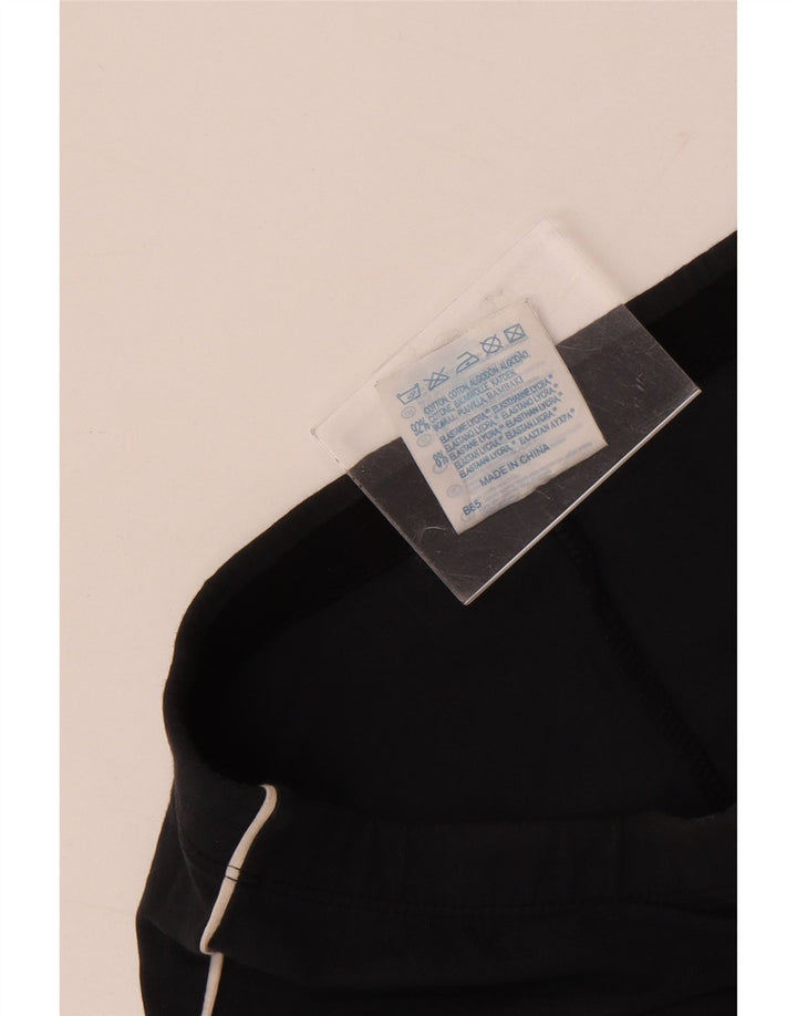 Champion Womens Tracksuit Trousers UK 8 Small Black Cotton