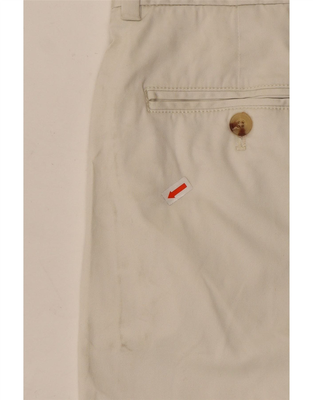 VINEYARD VINES Mens Chino Shorts W30 Medium White Cotton