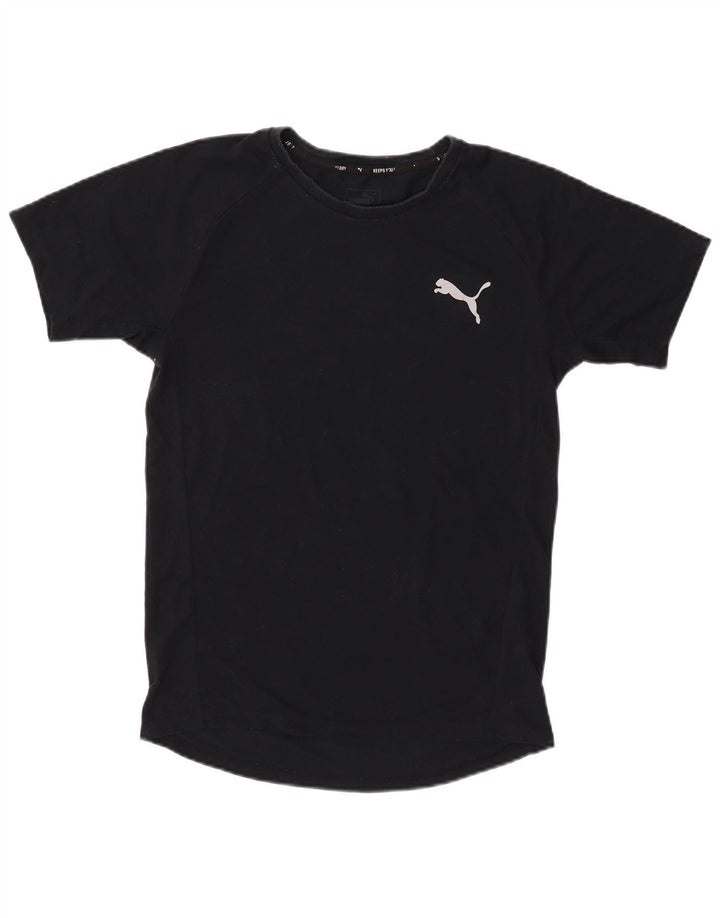 Puma Mens T-Shirt Top Small Black