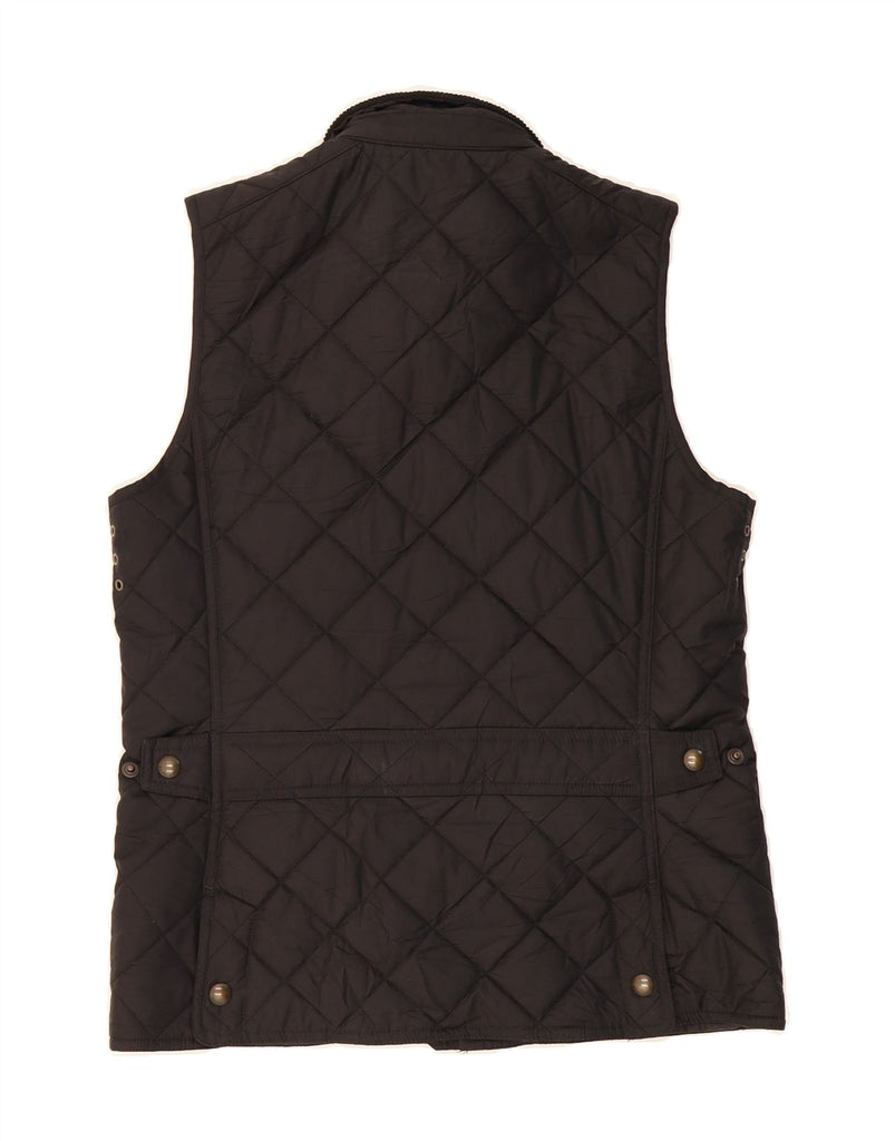 POLO RALPH LAUREN Mens Quilted Gilet UK 36 Small Black Polyester Vintage Polo Ralph Lauren and Second-Hand Polo Ralph Lauren from Messina Hembry 