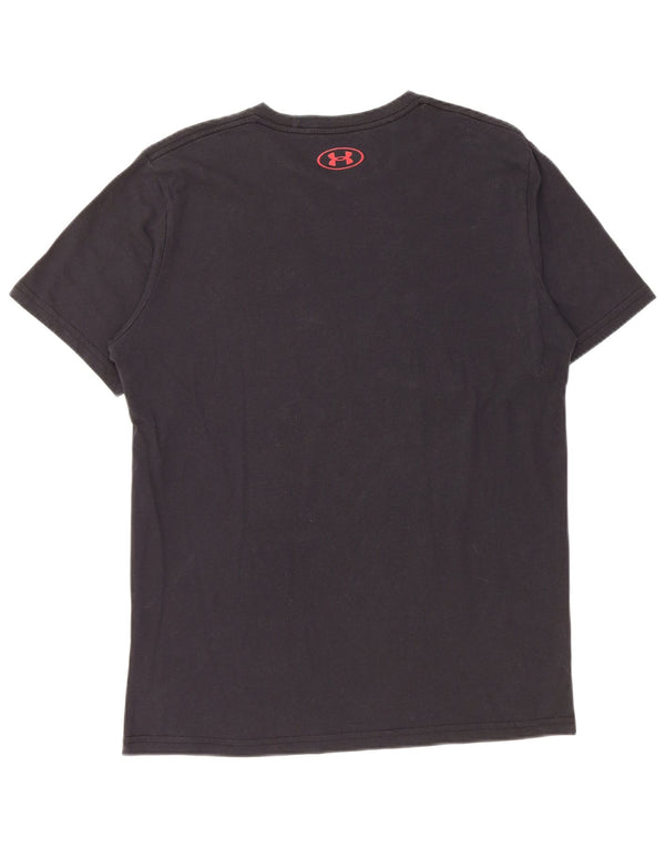 Under Armour Mens Graphic T-Shirt Top Medium Black