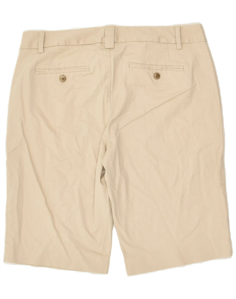 EDDIE BAUER Womens Chino Shorts US 10 Large W32  Beige Cotton Vintage Eddie Bauer and Second-Hand Eddie Bauer from Messina Hembry 