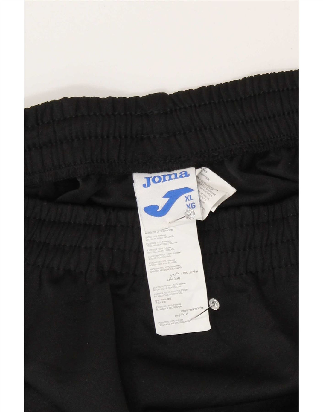 Joma Mens Tracksuit Trousers XL Black Polyester
