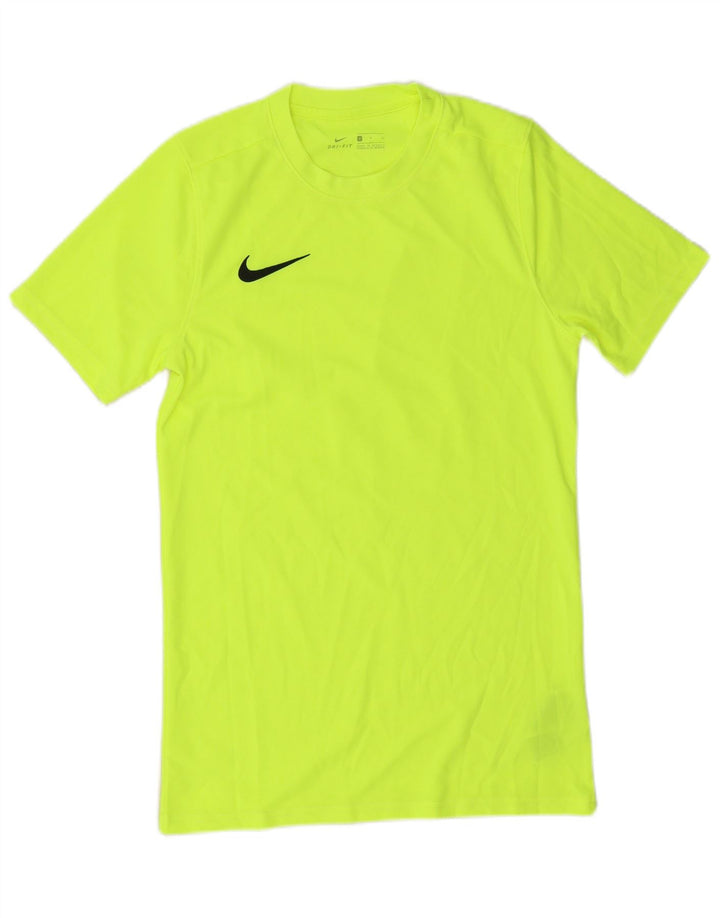 Nike Mens Dri Fit T-Shirt Top Small Green Polyester