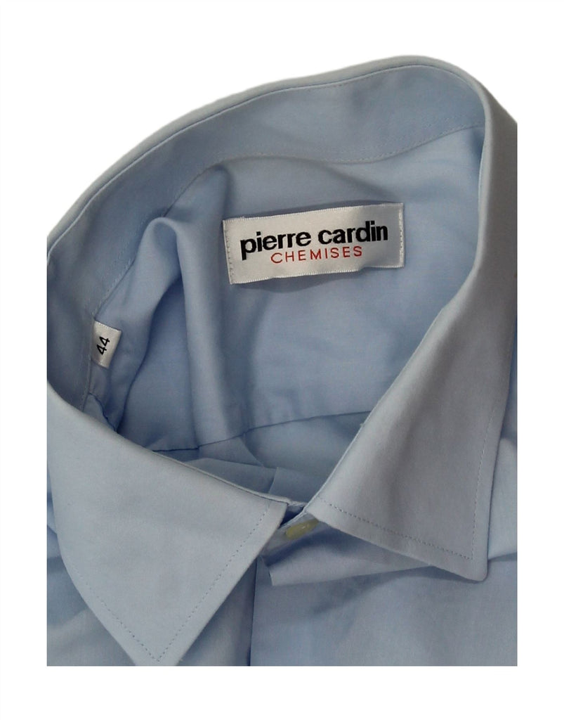 PIERRE CARDIN Mens Shirt Size 44 XL Blue Vintage Pierre Cardin and Second-Hand Pierre Cardin from Messina Hembry 