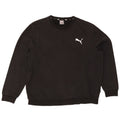 Puma Mens Sweatshirt Jumper XL Black Cotton