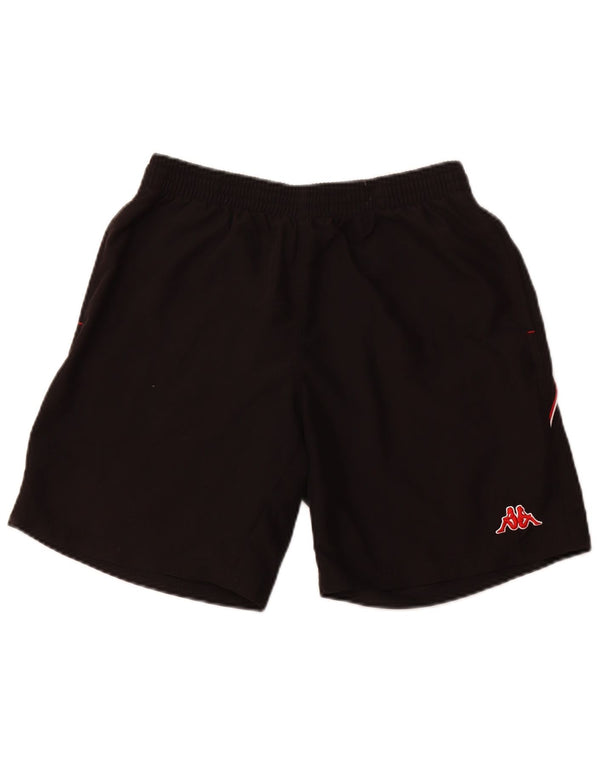 KAPPA Mens Sport Shorts Medium Black Polyester