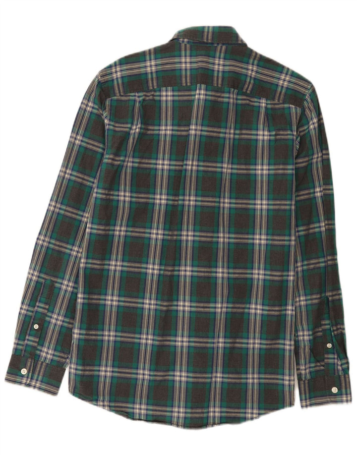 Jack Wills Mens Shirt Small Grey Check Cotton