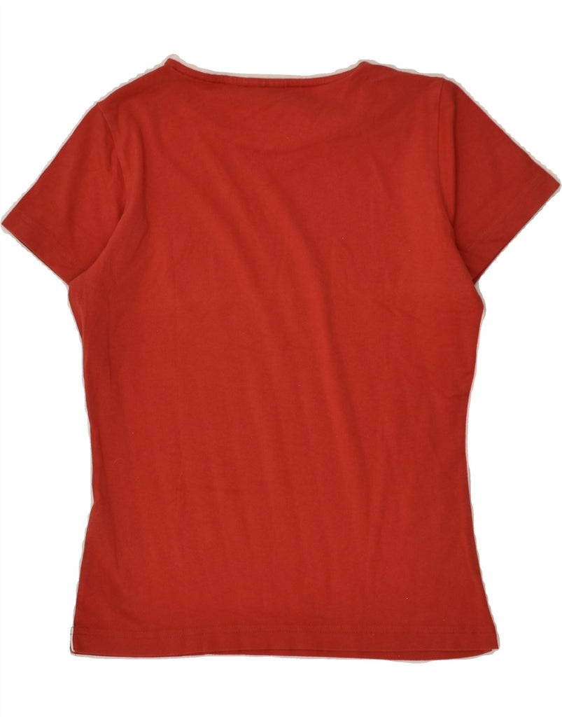 PUMA Womens T-Shirt Top UK 12 Medium Red | Vintage Puma | Thrift | Second-Hand Puma | Used Clothing | Messina Hembry 