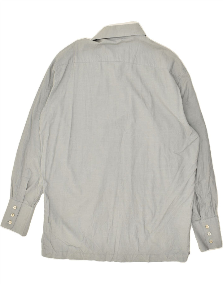 HUGO BOSS Mens Shirt Medium Grey Cotton | Vintage Hugo Boss | Thrift | Second-Hand Hugo Boss | Used Clothing | Messina Hembry 