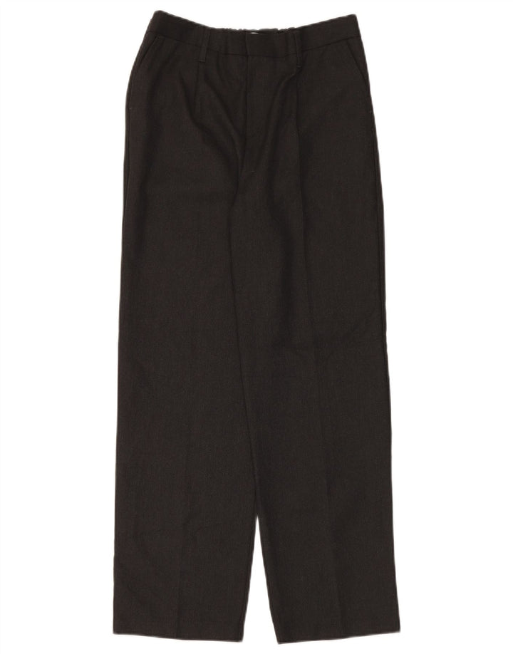 John Lewis Boys Straight Suit Trousers 10-11 Years W25 L27 Grey Polyester