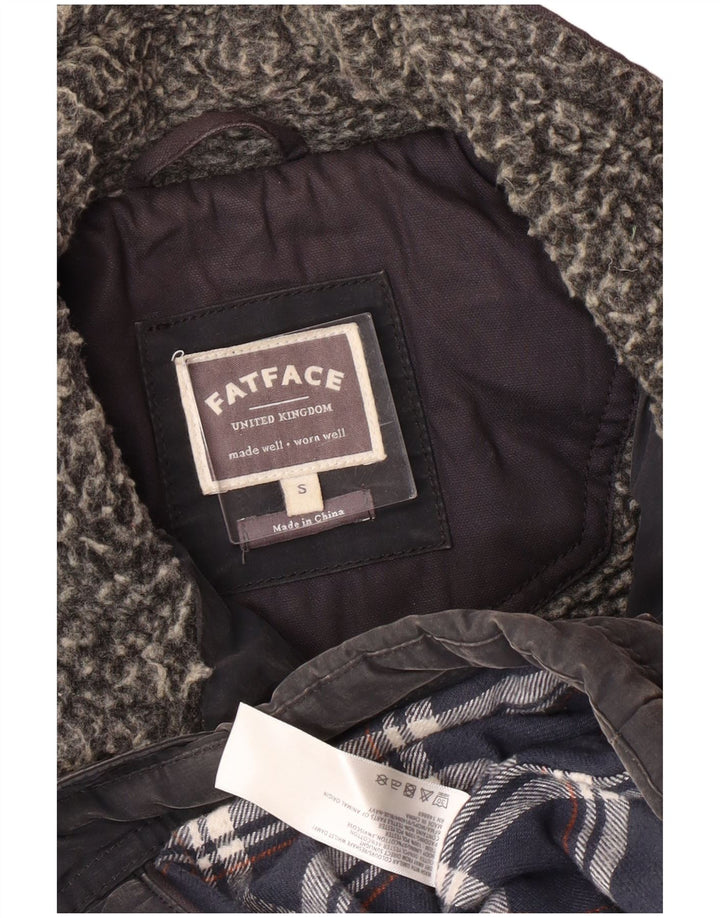 FAT FACE Mens Padded Gilet UK 36 Small Navy Blue Colourblock Polyester