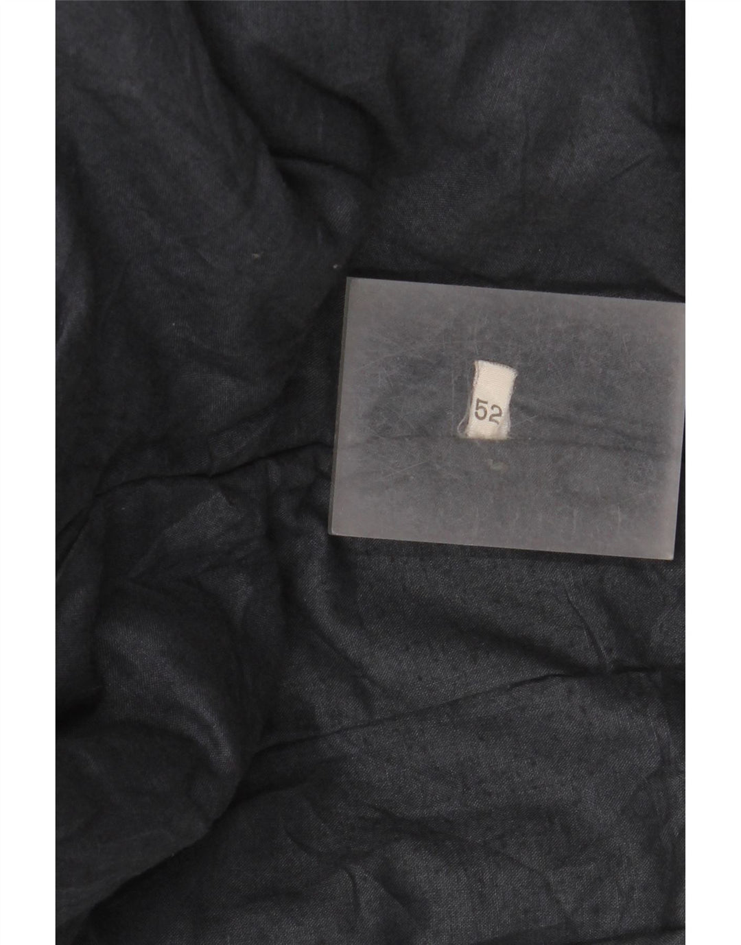 Vintage Mens Oversized Leather Jacket IT 52 XL Black