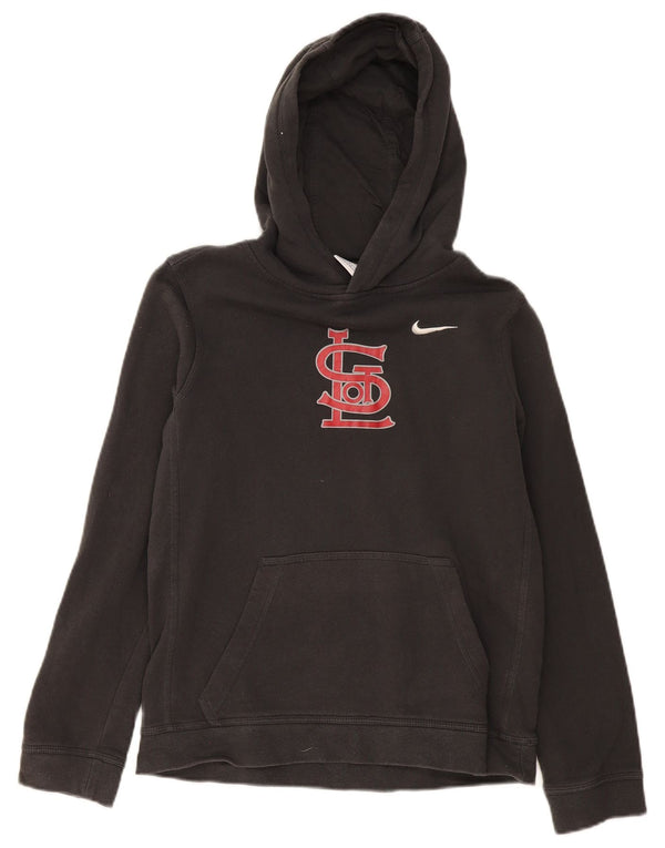 Nike Boys Saint Louis Cardinals Graphic Hoodie Jumper 13-14 Years XL Grey