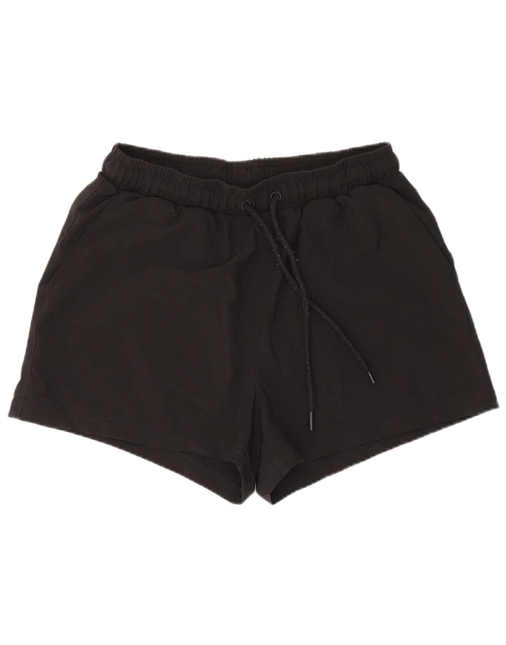 Fila Womens Sport Shorts UK 10 Small Black Polyester