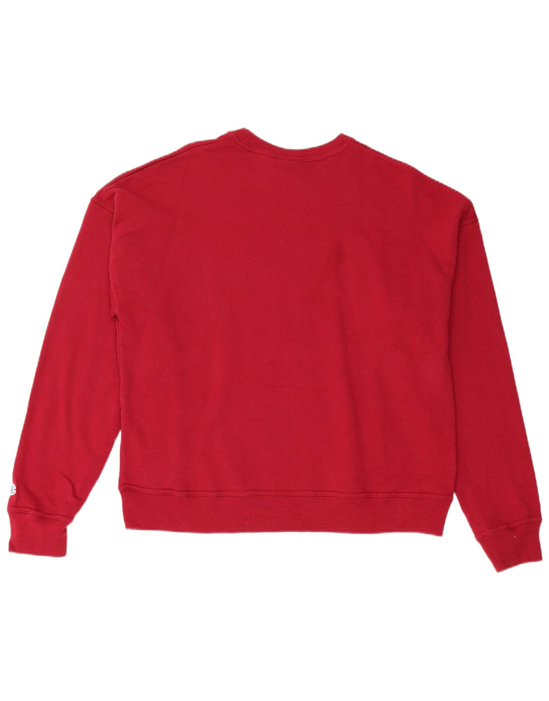 CHAMPION Mens Sweatshirt Jumper Medium Burgundy Cotton