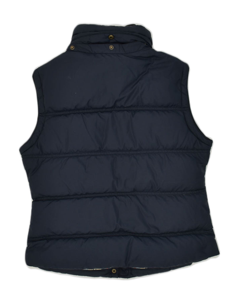 JACK WILLS Womens Padded Gilet UK 12 Medium Navy Blue | Vintage Jack Wills | Thrift | Second-Hand Jack Wills | Used Clothing | Messina Hembry 