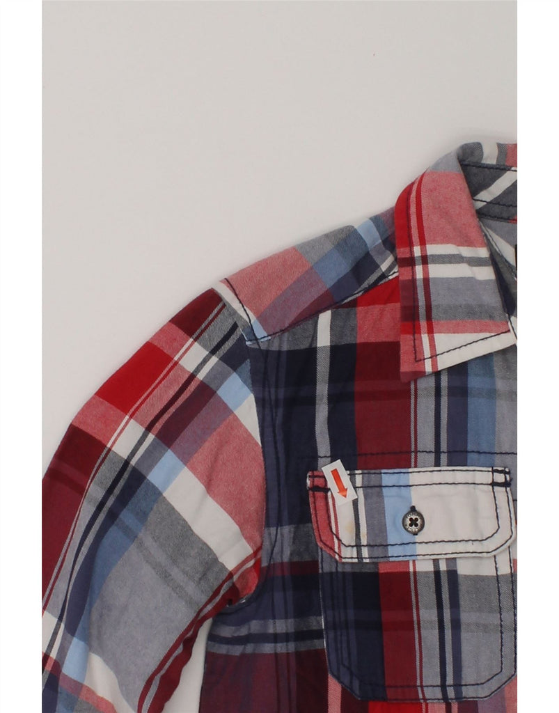 TOMMY HILFIGER Boys Shirt 4-5 Years XS Red Check Cotton | Vintage Tommy Hilfiger | Thrift | Second-Hand Tommy Hilfiger | Used Clothing | Messina Hembry 