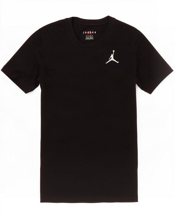 Jordan Mens T-Shirt Top XS Black Cotton