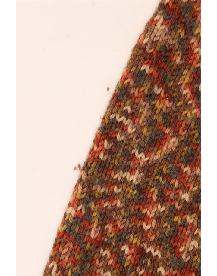 Vintage Mens Cardigan Sweater Medium Multicoloured Flecked